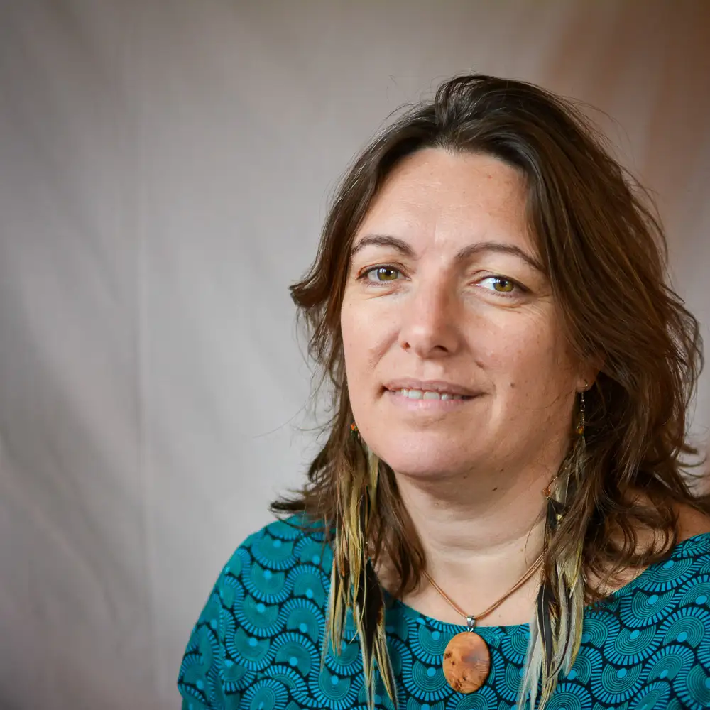 Portrait de Myrtille, doula et praticienne en biorésonance cellulaire